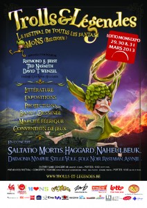 Affiche du festival Trolls & Légendes 2013