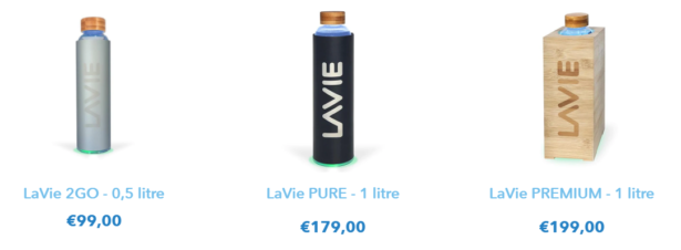 Les purificateurs d'eau LaVie